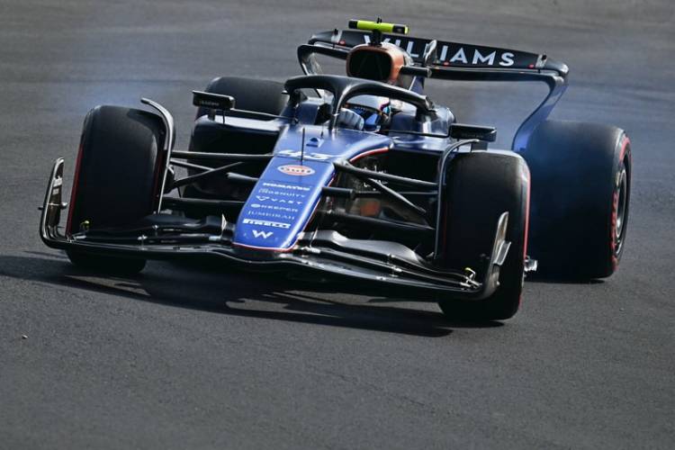 Colapinto completó su primera prueba en F1 y cerró su paso por la qualy de Monza