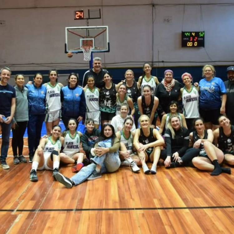 Básquet Femenino en Plaza Huincul 