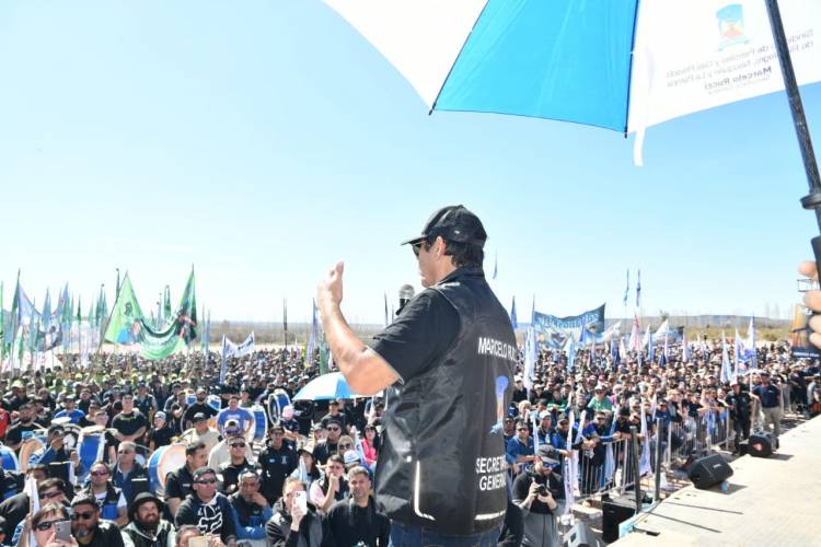 Rucci exigió a la política que se expida sobre el comando "antibloqueo" en Vaca Muerta