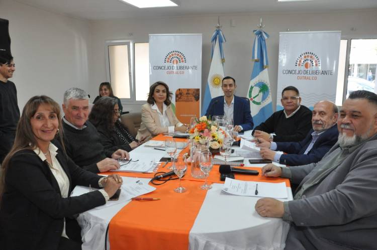 Nueva sesión del Concejo Deliberante de Cutral Co