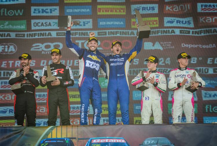 Fineschi-Canapino, los ganadores de los 200 Km de Buenos Aires