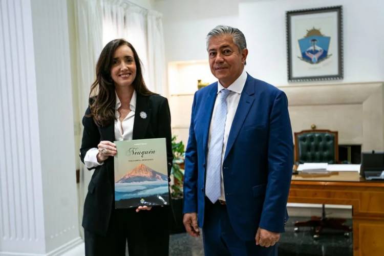 Figueroa recibió a Villarruel: "Si a Neuquén le va bien, le va bien a la Nación"