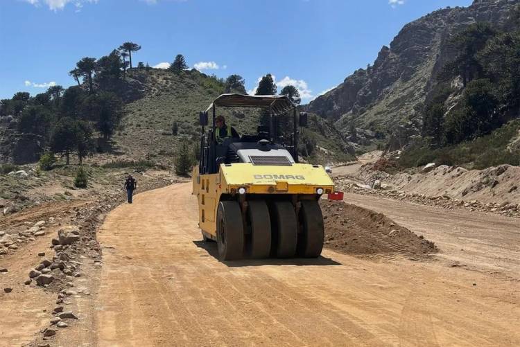 Reinician las obras de la Ruta Provincial 23 tras un invierno intenso