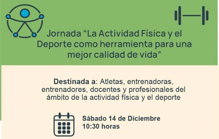 Jornadas de concientización y formación para atletas, entrenadoras/es docentes y profesionales
