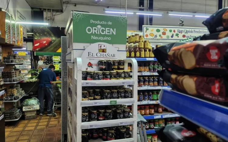 Productos neuquinos tendrán su lugar en las góndolas de los supermercados