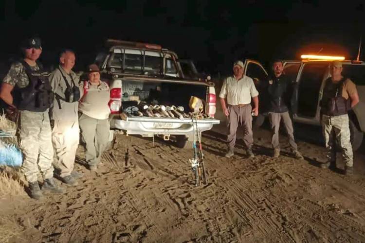 Incautaron 40 truchas en operativos por las fiestas de fin de año