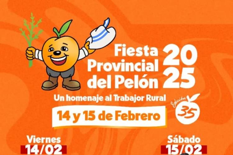 Se viene una nueva edición de la Fiesta Provincial del Pelón