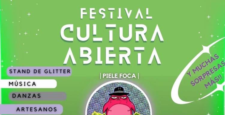 Este sábado 25 de enero comienza el Festival Cultura Abierta en Plaza Huincul