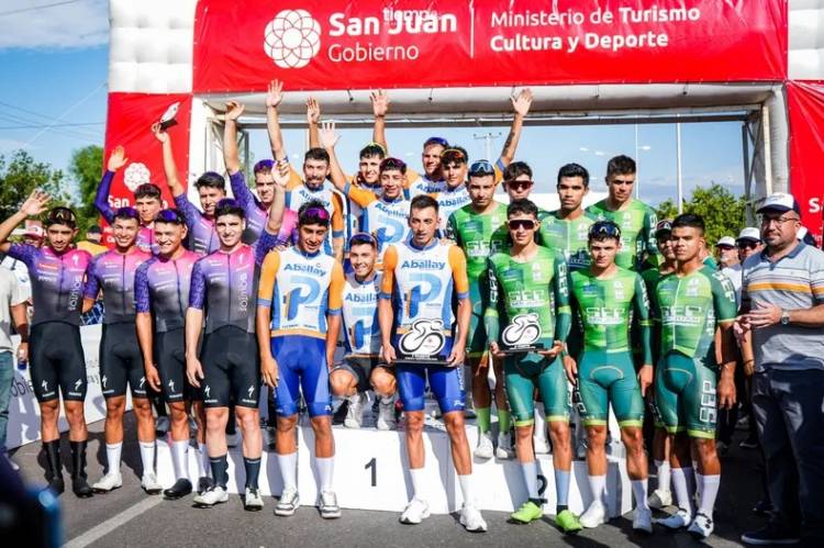 Vuelta a San Juan: Pocito fue dueño del reloj y Nico Tivani se acomodó como el líder absoluto de la general