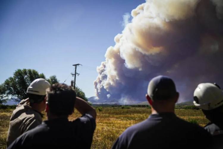 Comenzó la evacuación obligatoria en la comunidad de Chiquilihuin