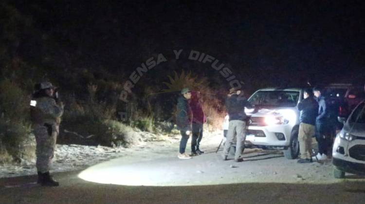 Operativo en ruta Nacional 40 y Alumine 