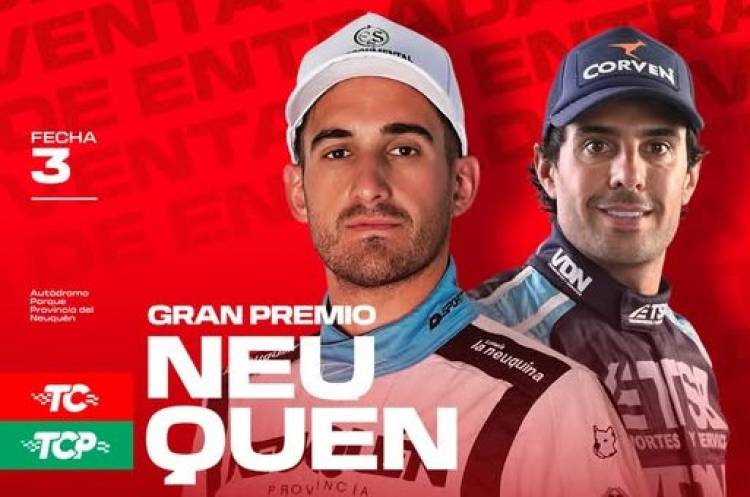 Este fin de semana habrá Turismo Carretera en Centenario