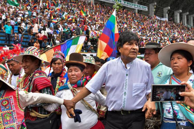 Evo Morales desafía el veto judicial y defiende su candidatura presidencial para “salvar a Bolivia”