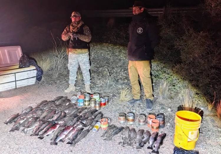 Cayeron dos pescadores furtivos: la multa que pueden llegar a pagar