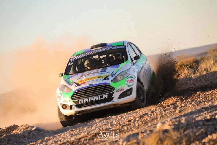 Mario Villanueva celebró en Añelo en la tercera fecha del Rally Neuquino 