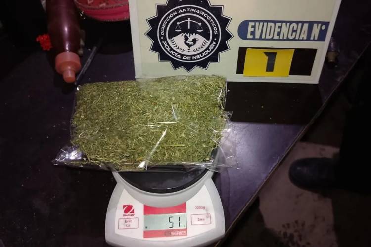 Detuvieron a tres personas en investigaciones por microtráfico de drogas en Añelo y Centenario