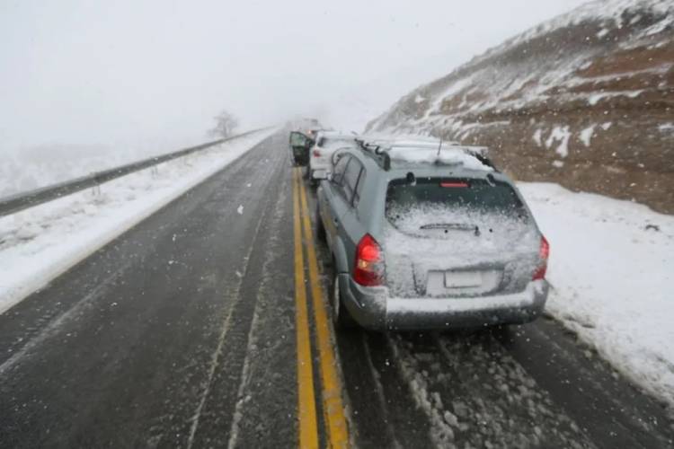 Precaución por lluvias y nevadas en la provincia