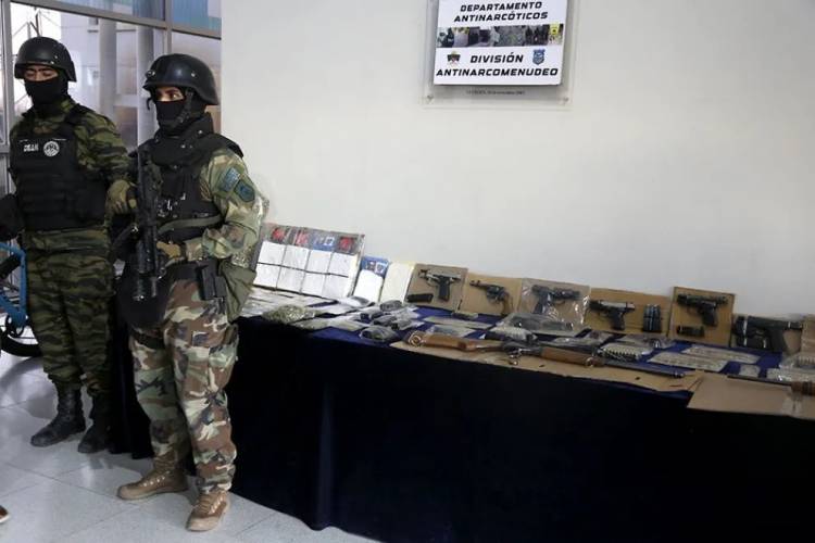 Mega operativo policial dio un golpe inédito al microtráfico