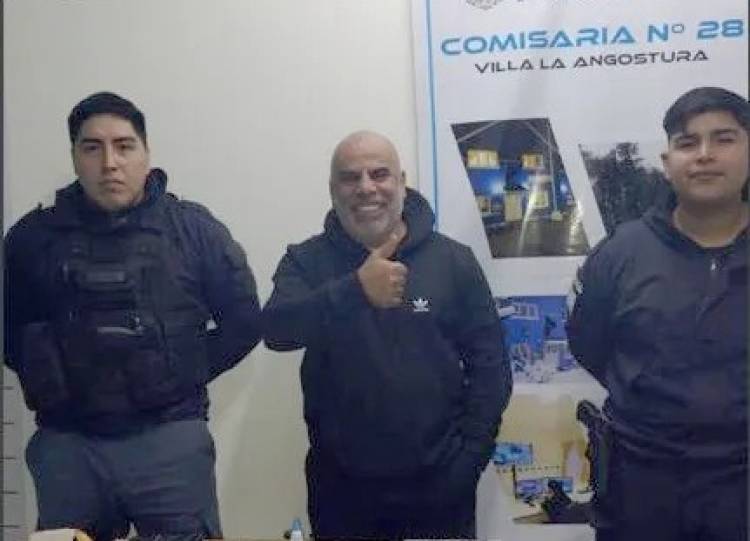 Robo a “Chicho Serna” en Villa La Angostura: rápido accionar policial permitió recuperar lo sustraído