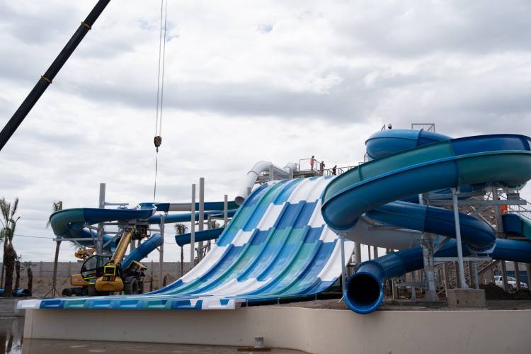 Avanza la construcción del parque de agua más grande de Argentina: cuándo y dónde abre