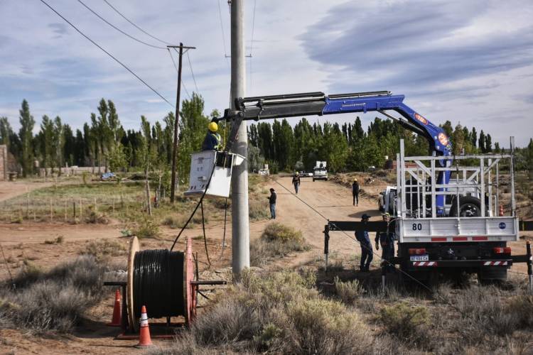 El 100 porciento del paraje Ruca Co fue conectado a la red eléctrica