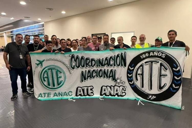 ATE anuncia paro en todos los vuelos del país entre el 18 y el 24 de marzo