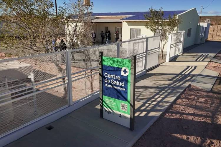 Quedó inaugurado el Centro de Salud del barrio Monte Hermoso,