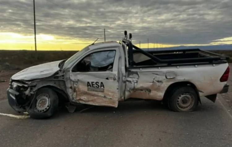 Choque en la Ruta 7: despliegue de emergencia en el acceso a Bandurria Norte