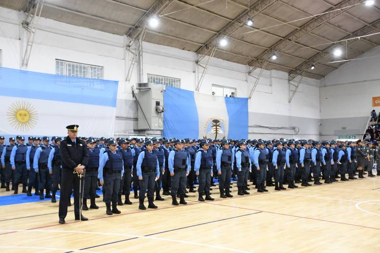 Egresaron 177 nuevos agentes del Cuerpo de Seguridad y Penitenciario
